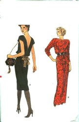 9469 EZ VOG BLOUSON BK V DRESS LENGTHS, BELT PATTERN 14-18